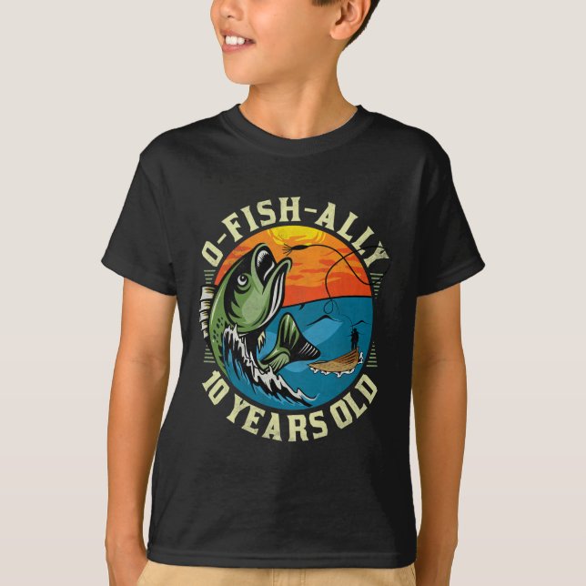Camiseta O-fish-ally 10 Years Old  (Anverso)