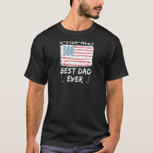 Camiseta O Fish Ally Mejor Papá Que Pesca Bandera De Estado