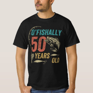 Camiseta O’fishally, 50 años, divertido abuelo de papá 