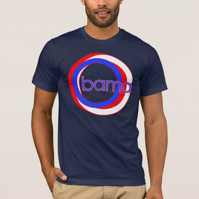 Camiseta O grande Obama Barack Obama 2008 (Anverso)