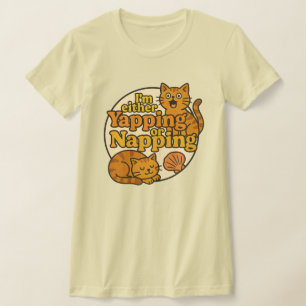 Camiseta O grito o canto de gatito.