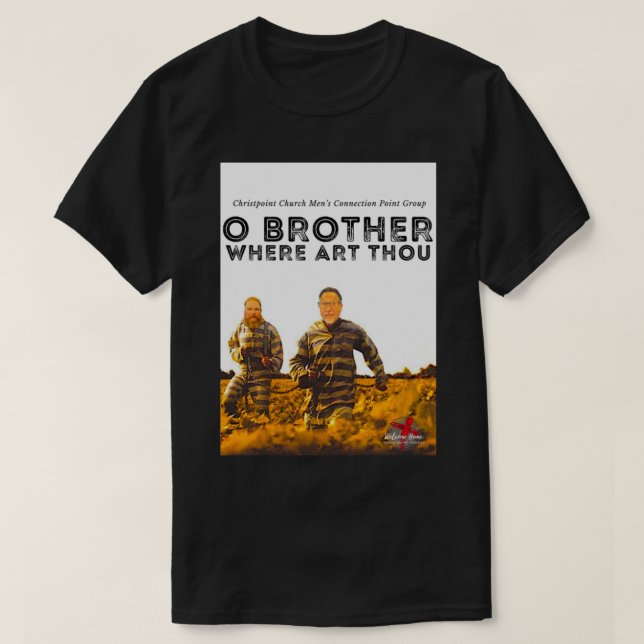 CAMISETA O HERMANO DONDE ESTÁ EL ARTE (Diseño del anverso)