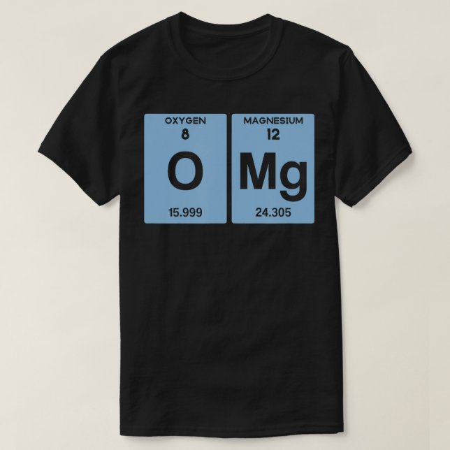 Camiseta O Mg Funny (Diseño del anverso)