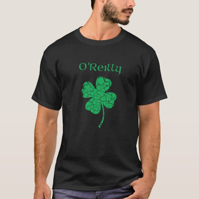 Camiseta O' Reilly Irish Surname, Craic And Ceol, And Celti (Anverso)