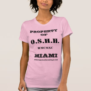 Camiseta O.S.H.H. El tanque de encargo L1 de la propiedad