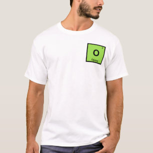Camiseta O - Símbolo de la tabla periódica de química de Od