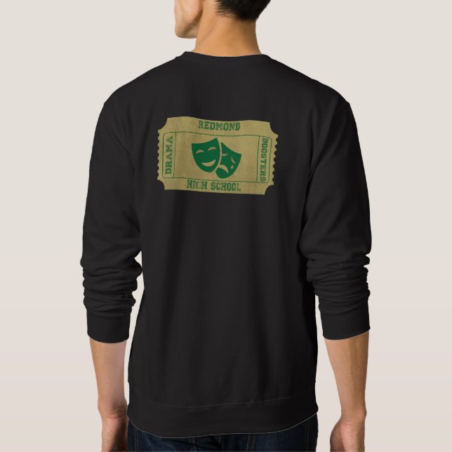 Camiseta o sudadera con diseño de entrada (Reverso)