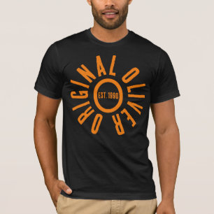 Camiseta O Único Para Oliver, Oscar, Cumpleaños Naranja Owe