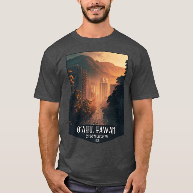 Camiseta Oahu1 (Anverso)