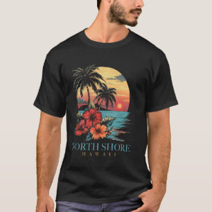 Camiseta Oahu Hawaii Aloha Surfista Hawaii del Norte