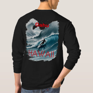 Camiseta Oahu Hawaii Surfing Wave