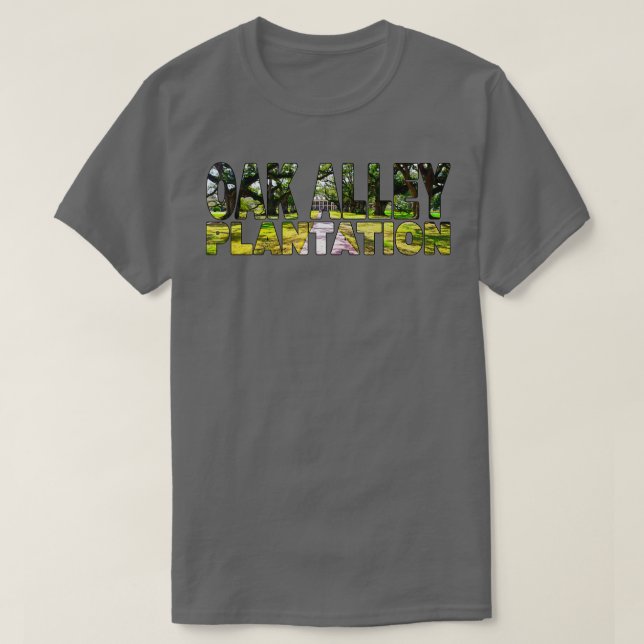 Camiseta OAK ALLEY Plantation New Orleans Louisiana USA TS (Diseño del anverso)
