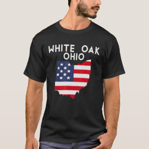 Camiseta Oak Blanco Ohio Estados Unidos Estados Unidos EE.U