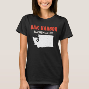 Camiseta Oak Harbour Washington Estados Unidos EE.UU.