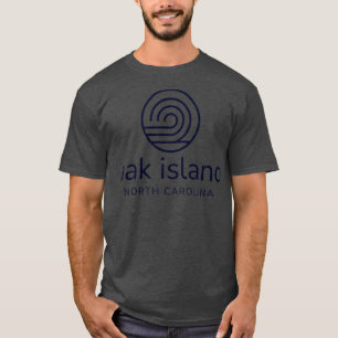 Camiseta Oak Island NC Beach Summer Wave