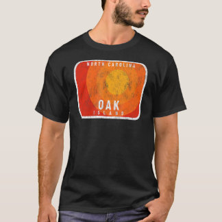 Camiseta Oak Island NC Summertime Vacation Hot Sunshine