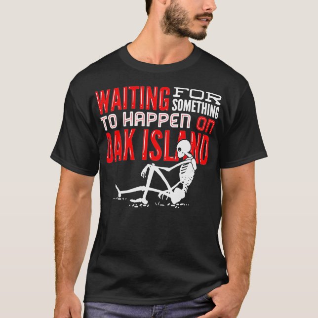 Camiseta Oak Island Treasure Hundiendo Oak Island Mystery (Anverso)