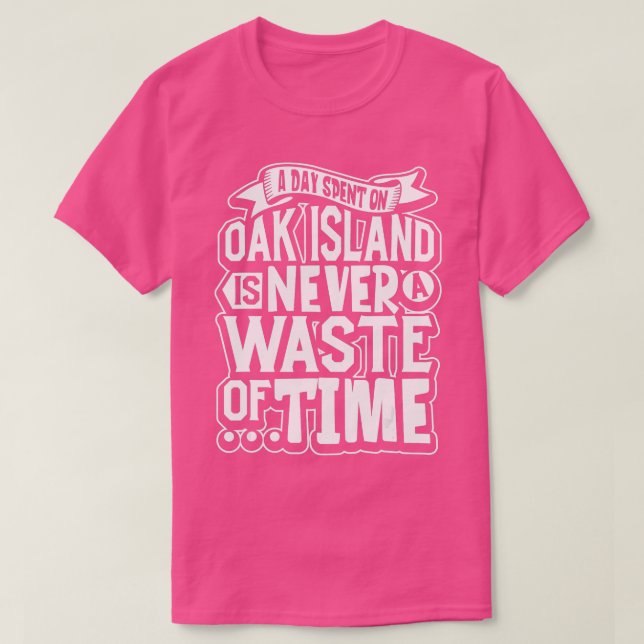 Camiseta Oak Island Treasure Hundiendo Oak Island Mystery (Diseño del anverso)