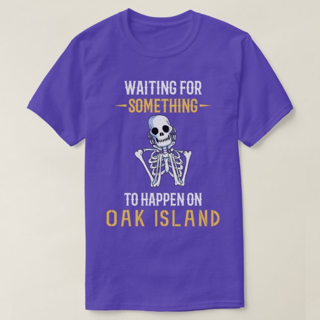 Camiseta OAK ISLAND TREASURE HUNTING Oak Island (Diseño del anverso)