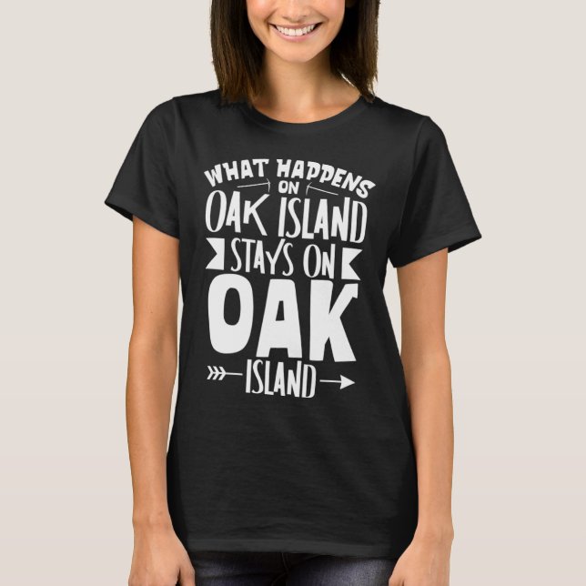 Camiseta Oak Island Treasure Hunting Oak Island Mystery 11 (Anverso)