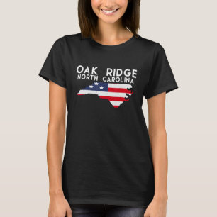 Camiseta Oak Ridge North Carolina Estados Unidos de América