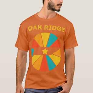 Camiseta Oak Ridge Tennessee Vintage Molestias de recuerdo 
