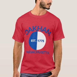 CAMISETA OAKHAM MASSACHUSETTS ESTADOS UNIDOS DE AMÉRICA EE.