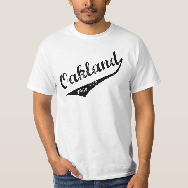 Camiseta Oakland 1969 (Anverso)