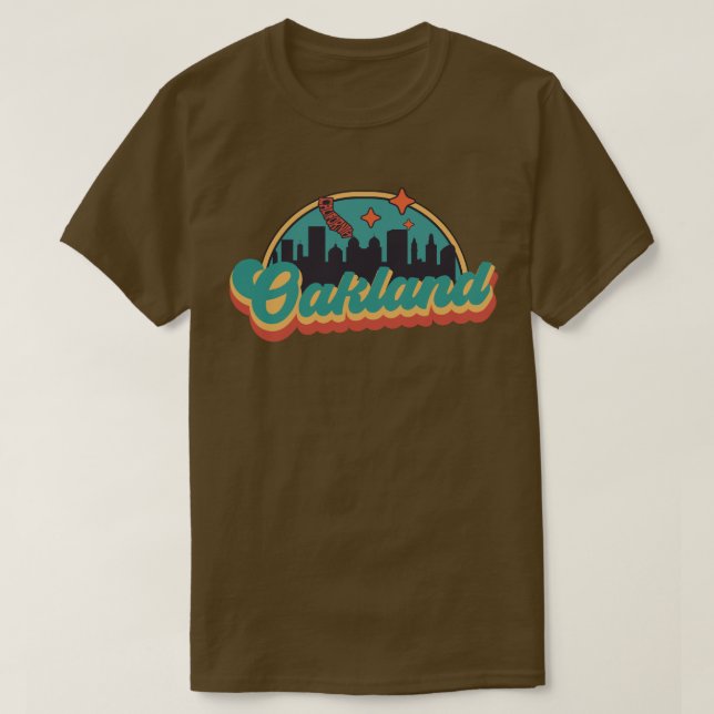 Camiseta Oakland, California (Diseño del anverso)