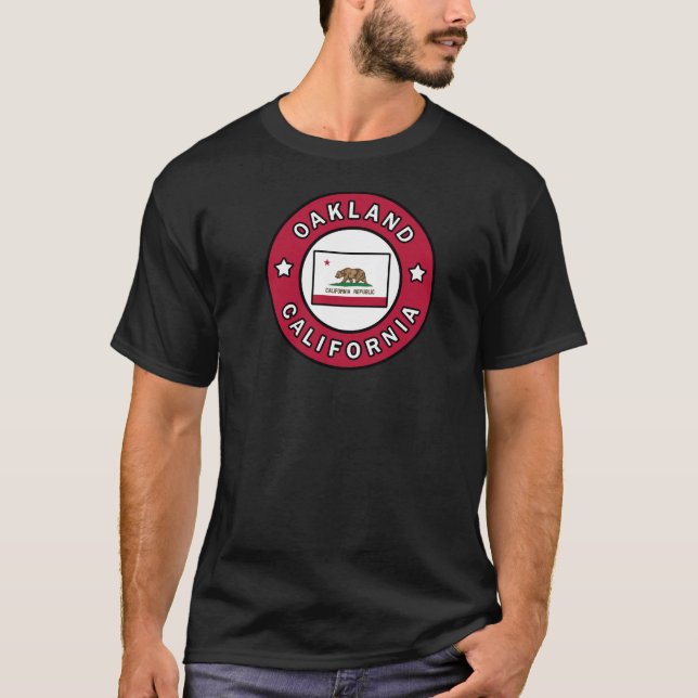 Camiseta Oakland California (Anverso)