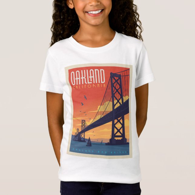 Camiseta Oakland, California (Anverso)