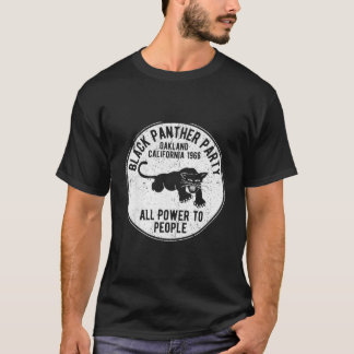 Camiseta Oakland California 1966 Black Panther Py Distresse