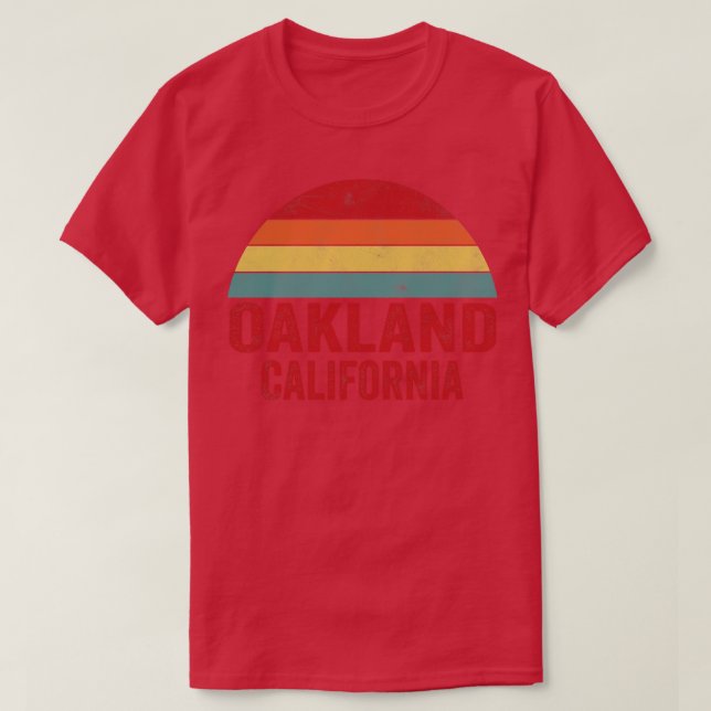 Camiseta Oakland California CA (Diseño del anverso)