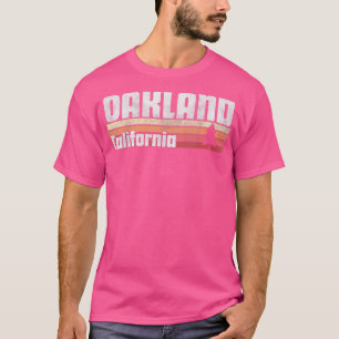 Camiseta Oakland California Retro Style Vintage años 70 año