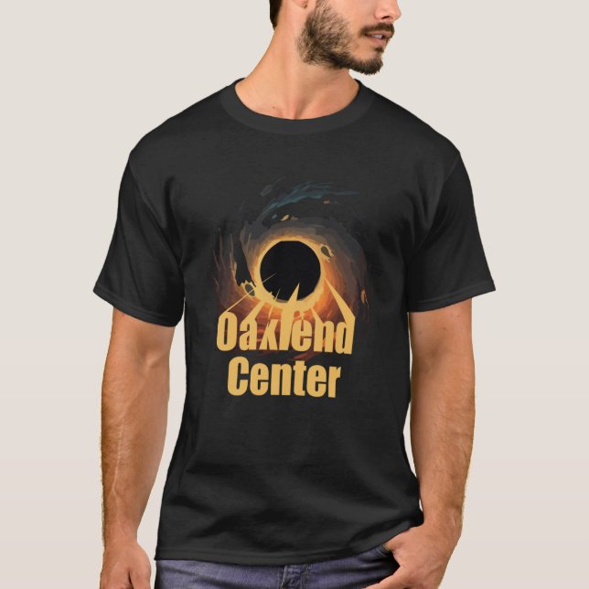 Camiseta Oakland Centre Blackhole (Anverso)