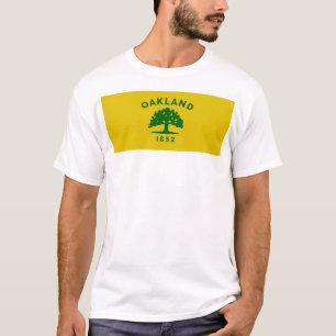 Camiseta Oakland city flag