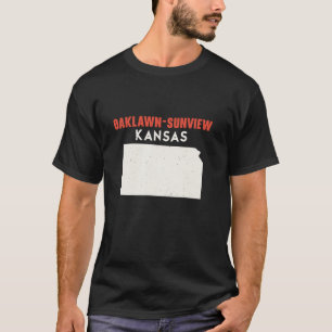 Camiseta Oaklawn Sunview Kansas Estados Unidos Estados Unid
