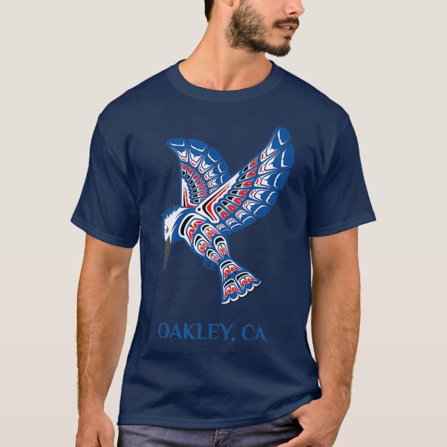 Camiseta Oakley Kingfisher Bird (Anverso)