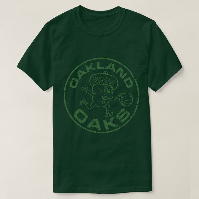 Camiseta Oaks de Oakland 1967 (Diseño del anverso)