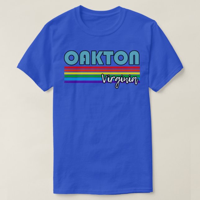 Camiseta Oakton Virginia Pride Oakton LGBT Gift LGBTQ Suppo (Diseño del anverso)