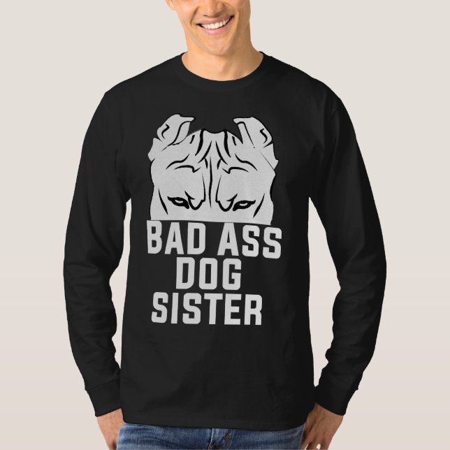Camiseta Oars Up System Armado Pitbull Dog Lover Funny Sist (Anverso)