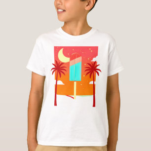 Camiseta Oasis de hielo Starry Summer Palm