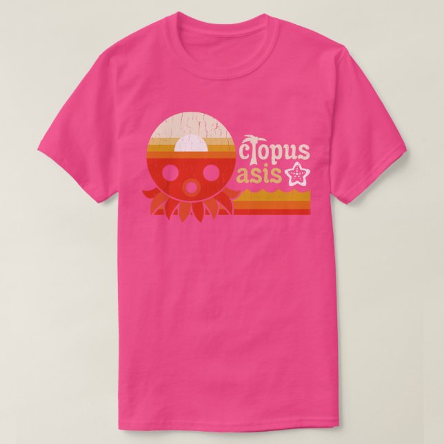 Camiseta Oasis de Octopus (Diseño del anverso)