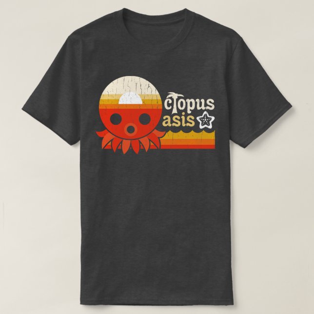 Camiseta Oasis de Octopus (Diseño del anverso)