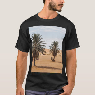 Camiseta Oasis del Desierto: Paisaje de las Palmas del Saha