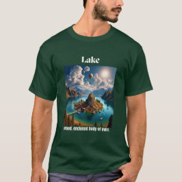 Camiseta Oasis del Lago Tranquilo: Aguas interiores
