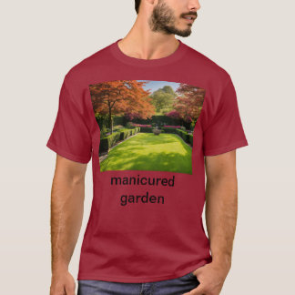 Camiseta Oasis encantado: Un Retiro de Jardín Manicurado