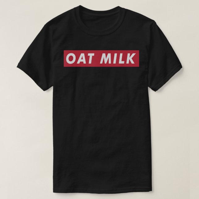 Camiseta Oat Milk Lover Street Estética Vegan Baris (Diseño del anverso)