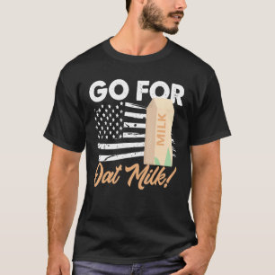 Camiseta Oat Milk Vegan Dairy Free Organic Milant Based