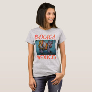 Camiseta Oaxaca, gato mural de graffitti callejero de Méxic